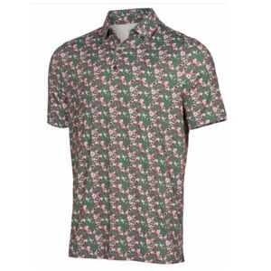 1764 GOLF • Signature Enolo Polo Bottle Green Shirt